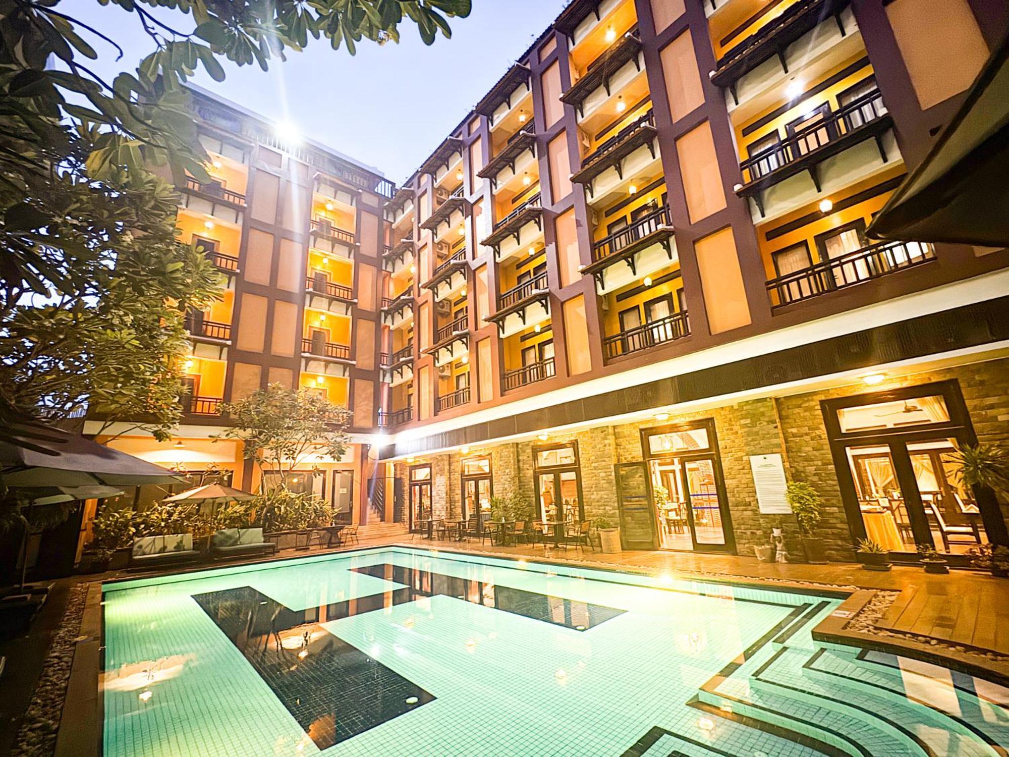 Sokchea Angkor Hotel Ciudad de Siem Riep Exterior foto